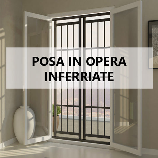 Posa in opera inferriate