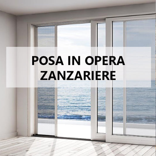 Posa in opera zanzariere